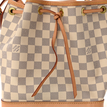 Louis Vuitton Damier Azur Noe BB 8 of 16