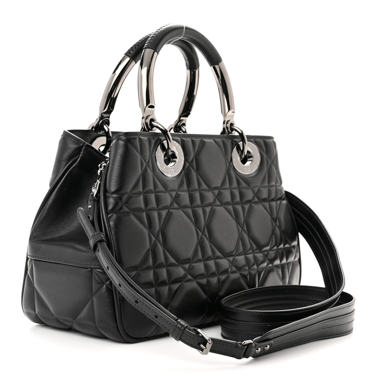 Lambskin Cannage The Lady 95.22 Black