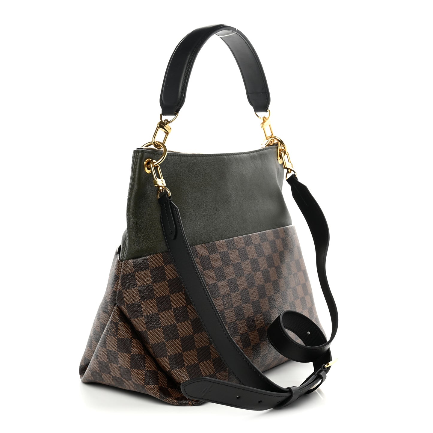 Damier Ebene Calfskin Maida Khaki