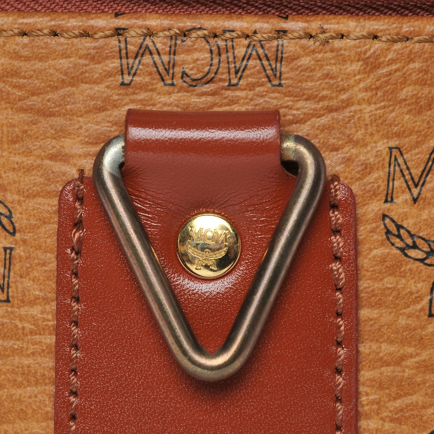 Visetos Vanity Cosmetic Case Cognac