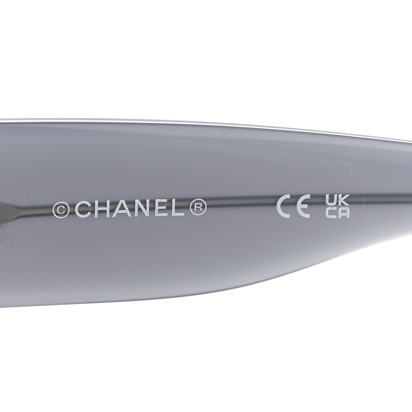Acetate Square CC Crystal Sunglasses 71685A Grey