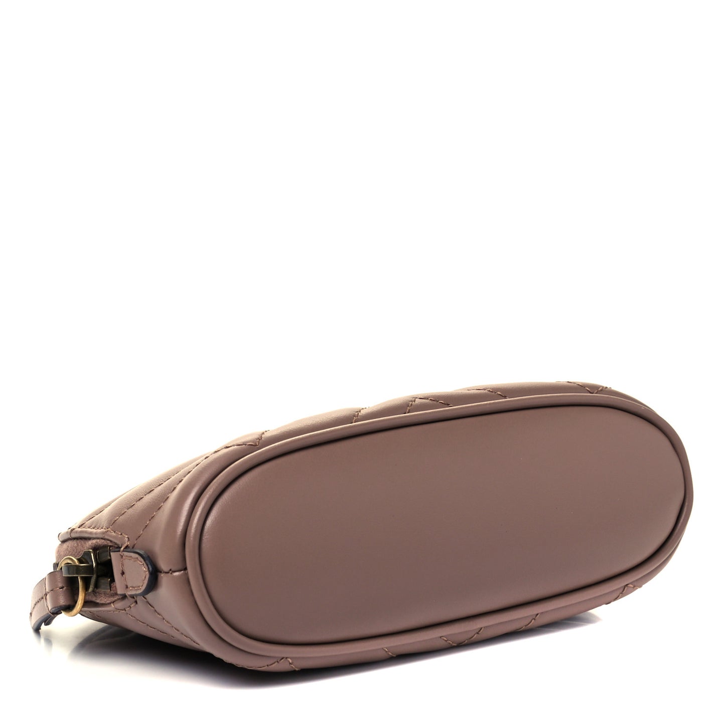 Calfskin Matelasse GG Marmont Pouch Cosmetic Case Porcelain Rose
