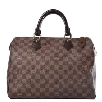 Louis Vuitton Damier Ebene Speedy 30 1 of 11