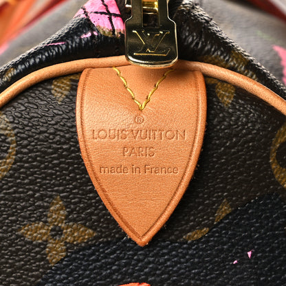 Louis Vuitton Monogram Roses Keepall 50 6 of 10