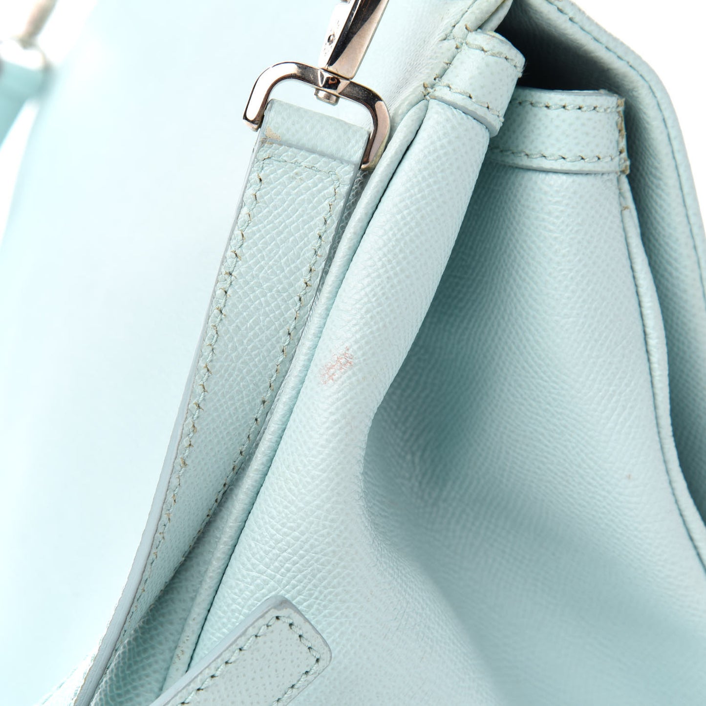 Dauphine Large Miss Sicily Satchel Light Blue