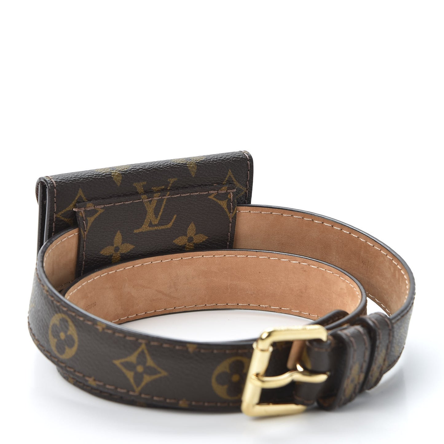 Monogram Ceinture Pochette Solo Belt 85 34