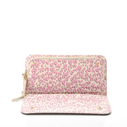 Louis Vuitton Monogram Leopard Insolite Wallet Blanc Corail 5 of 8