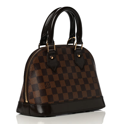 Louis Vuitton Damier Ebene Alma BB 3 of 10