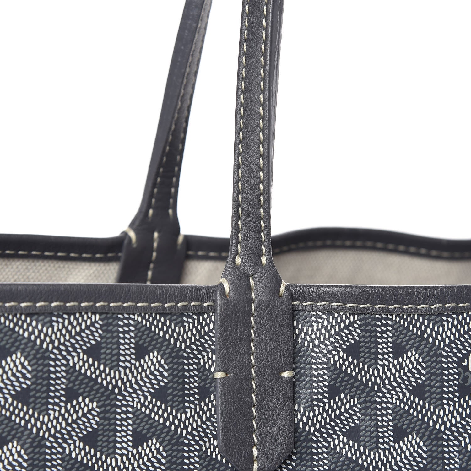 Goyard Goyardine Saint Louis PM Grey 10 of 12