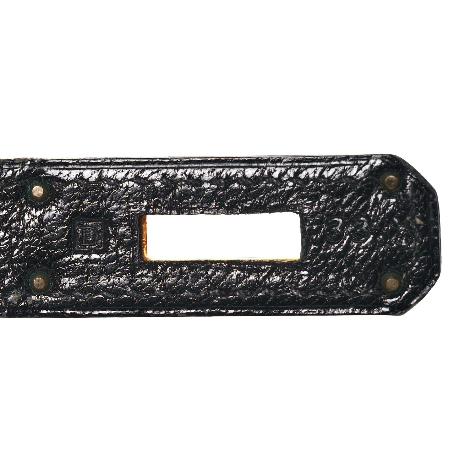 Chevre de Coromandel Birkin 35 Black