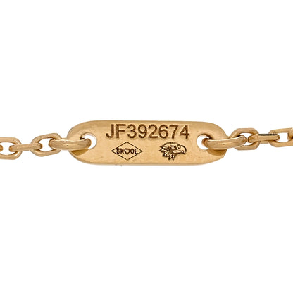 Van Cleef & Arpels 18K Yellow Gold Mother of Pearl Sweet Alhambra Bracelet 4 of 5