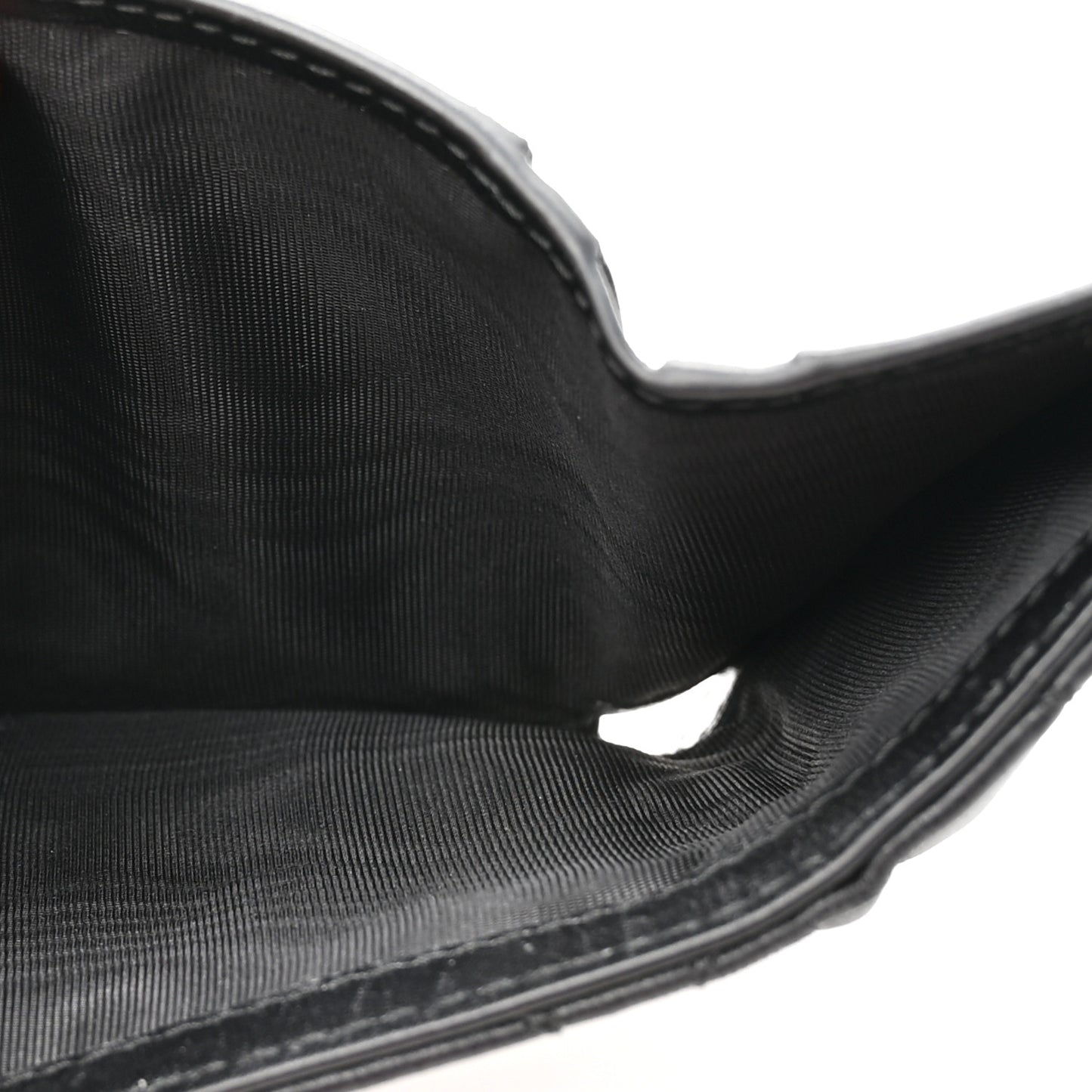 Lambskin Cannage My Dior Veronia Wallet Black