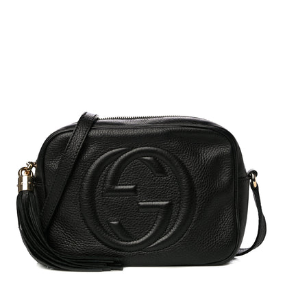 Gucci Pebbled Calfskin Small Soho Disco Bag Black 1 of 14