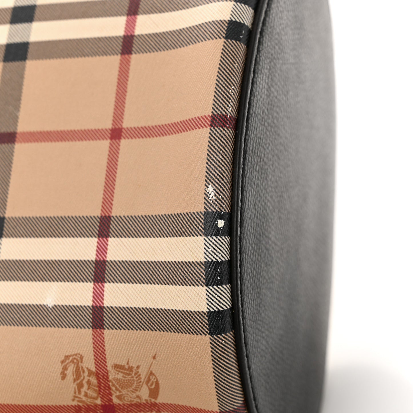 Haymarket Check Colours Small Lorne Bucket Crossbody Black