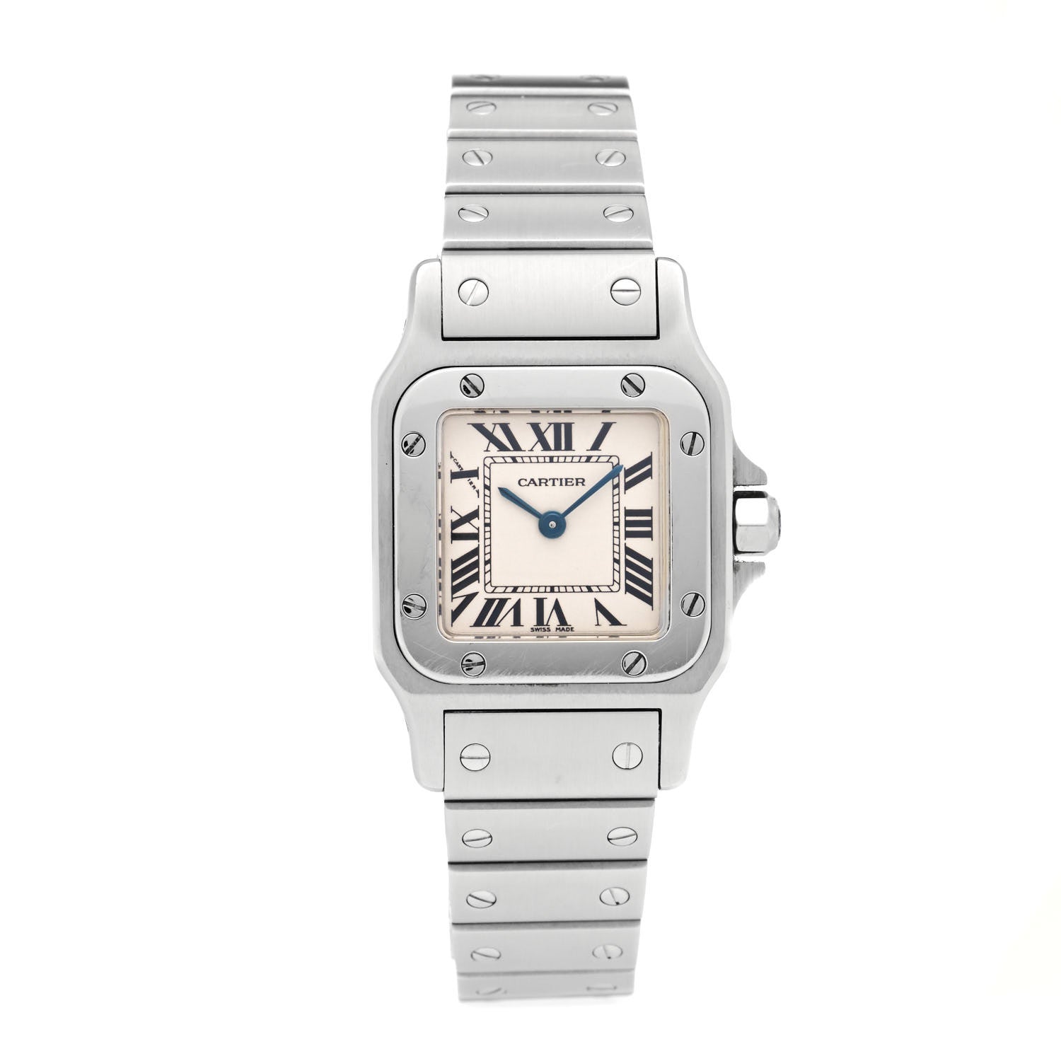 Cartier Stainless Steel 24mm Santos de Cartier Galbee Quartz Watch 1 of 5