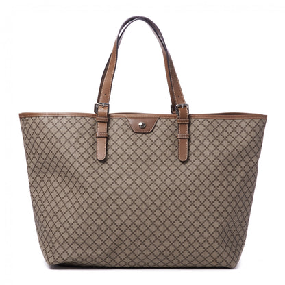 Gucci Coated Canvas Diamante Plus Tote Bag Brown 1 of 8
