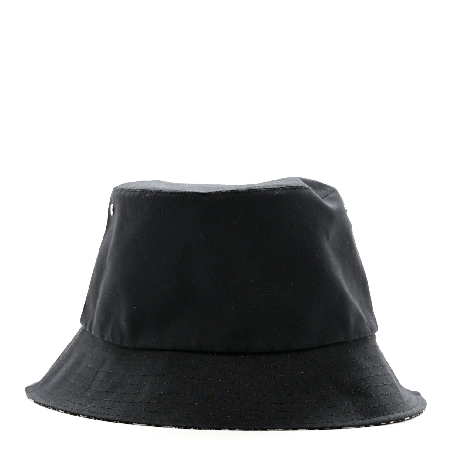 Christian Dior Oblique Reversible Teddy-D Brim Bucket Hat 58 Black 10 of 16