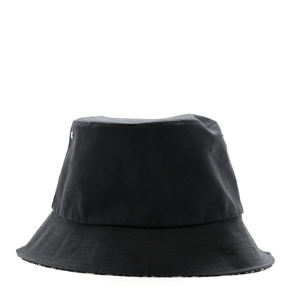 Christian Dior Oblique Reversible Teddy-D Brim Bucket Hat 58 Black 10 of 16