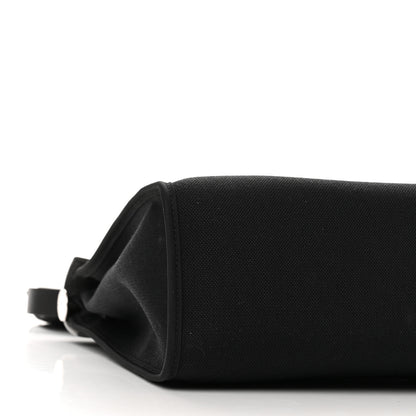 Hermes Military Toile Vache Hunter Herbag Zip PM 31 Black 9 of 10