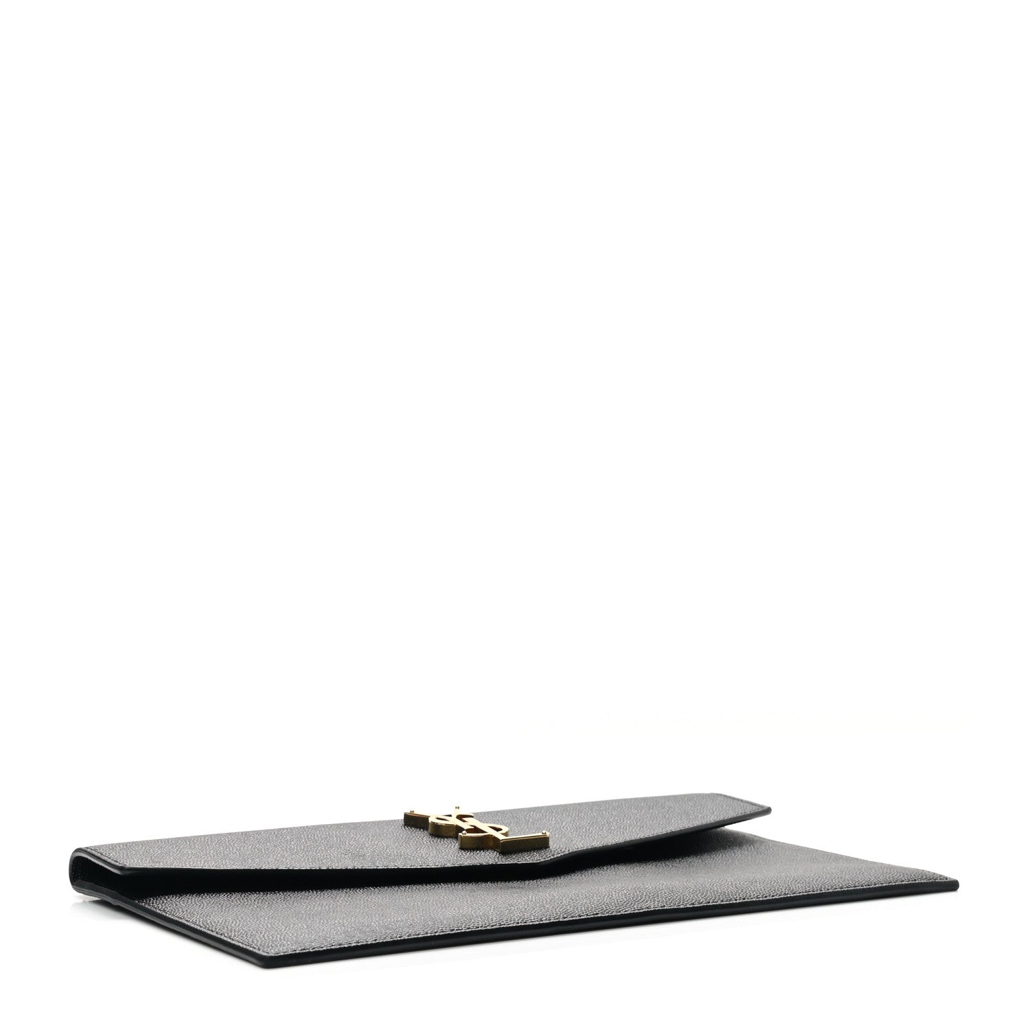 Saint Laurent Grain De Poudre Uptown Pouch Black 4 of 7