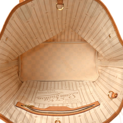 Louis Vuitton Damier Azur Neverfull MM 5 of 10