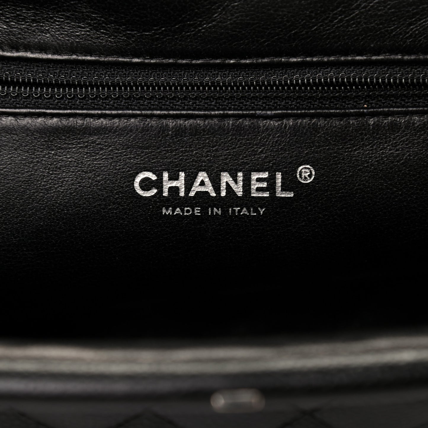 Caviar Quilted Timeless Clutch Black