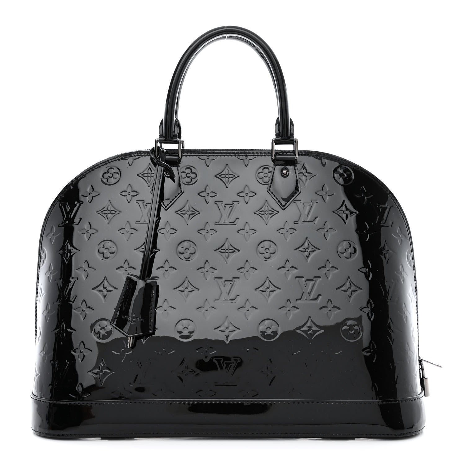 Louis Vuitton Vernis Alma GM Noir Magnetique 1 of 11
