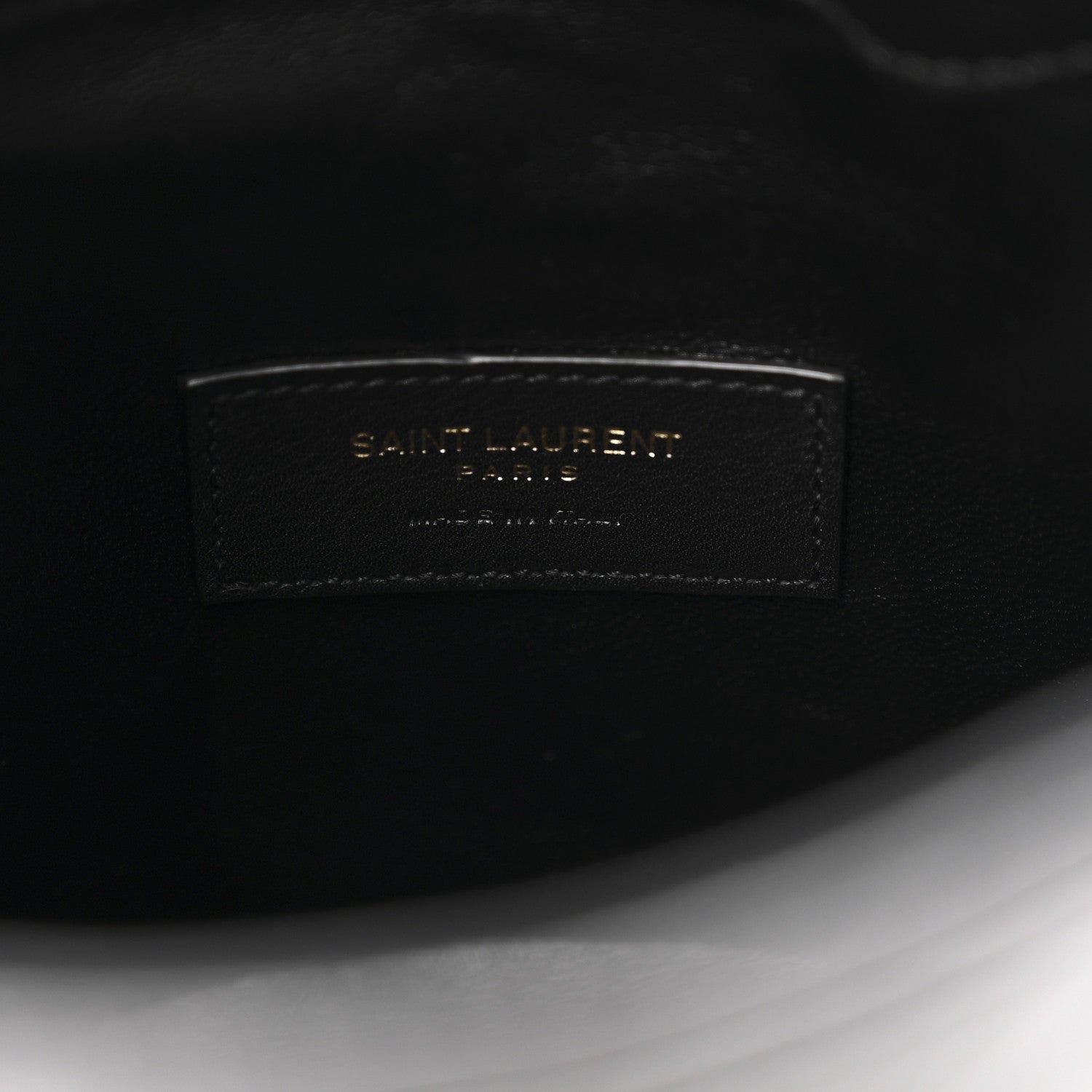 Saint Laurent Lambskin Gabby Mini Bucket Bag Black 6 of 11