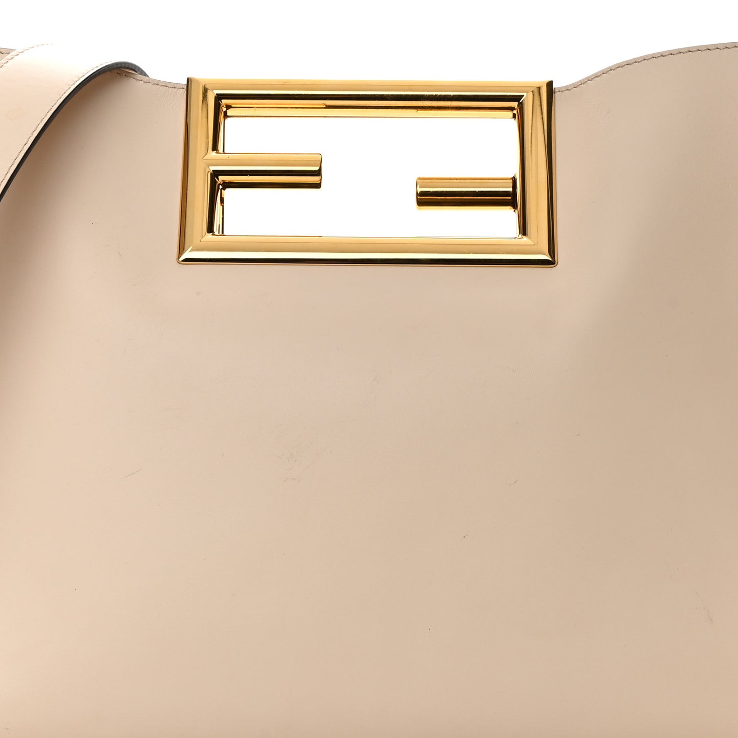 Vitello King Medium Fendi Way Tote Camelia