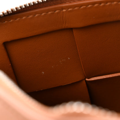 Bottega Veneta Lambskin Maxi Intrecciato Cassette Camera Bag Caramel 11 of 12