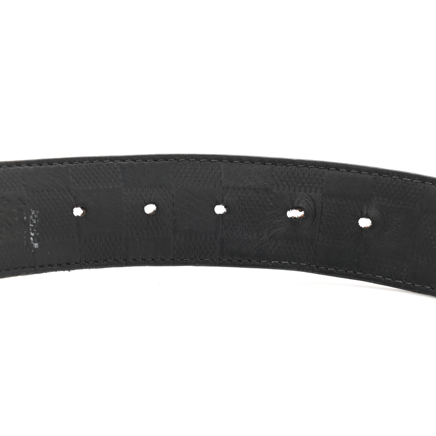 Louis Vuitton Damier Graphite Infini Neo Inventeur 40mm Reversible Belt 90 36 Black 4 of 8