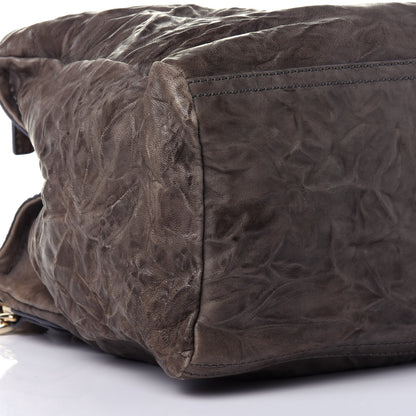 Givenchy Tumbled Sheepskin Medium Pandora Charcoal 7 of 9