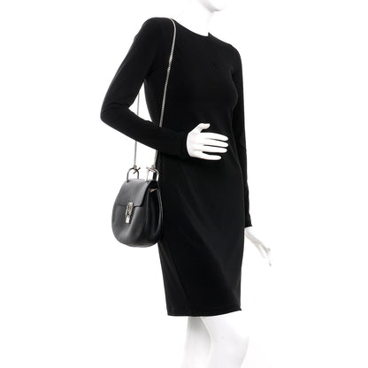 Chloe Grained Lambskin Drew Shoulder Bag Black 2 of 10