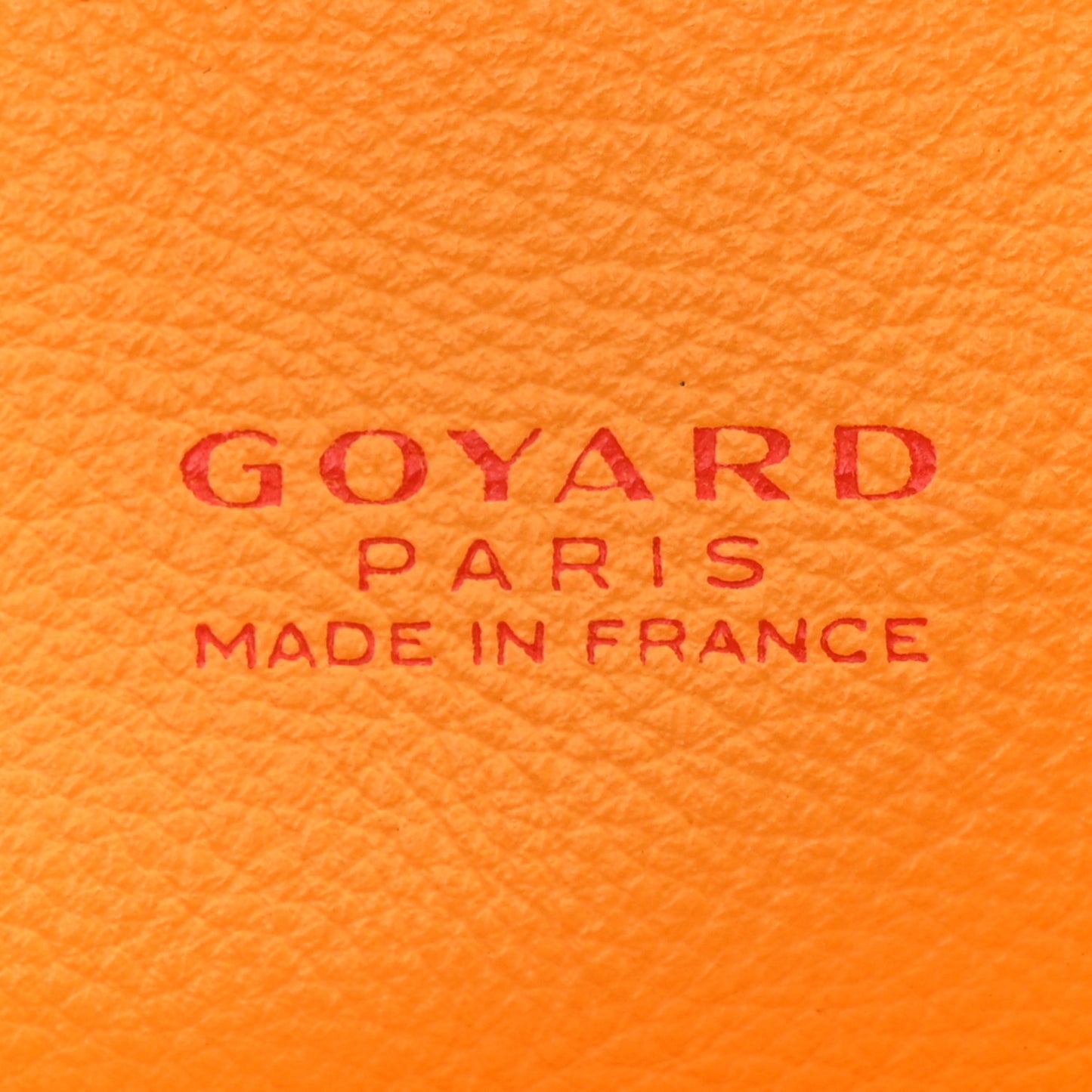Goyardine Reversible Mini Anjou Yellow