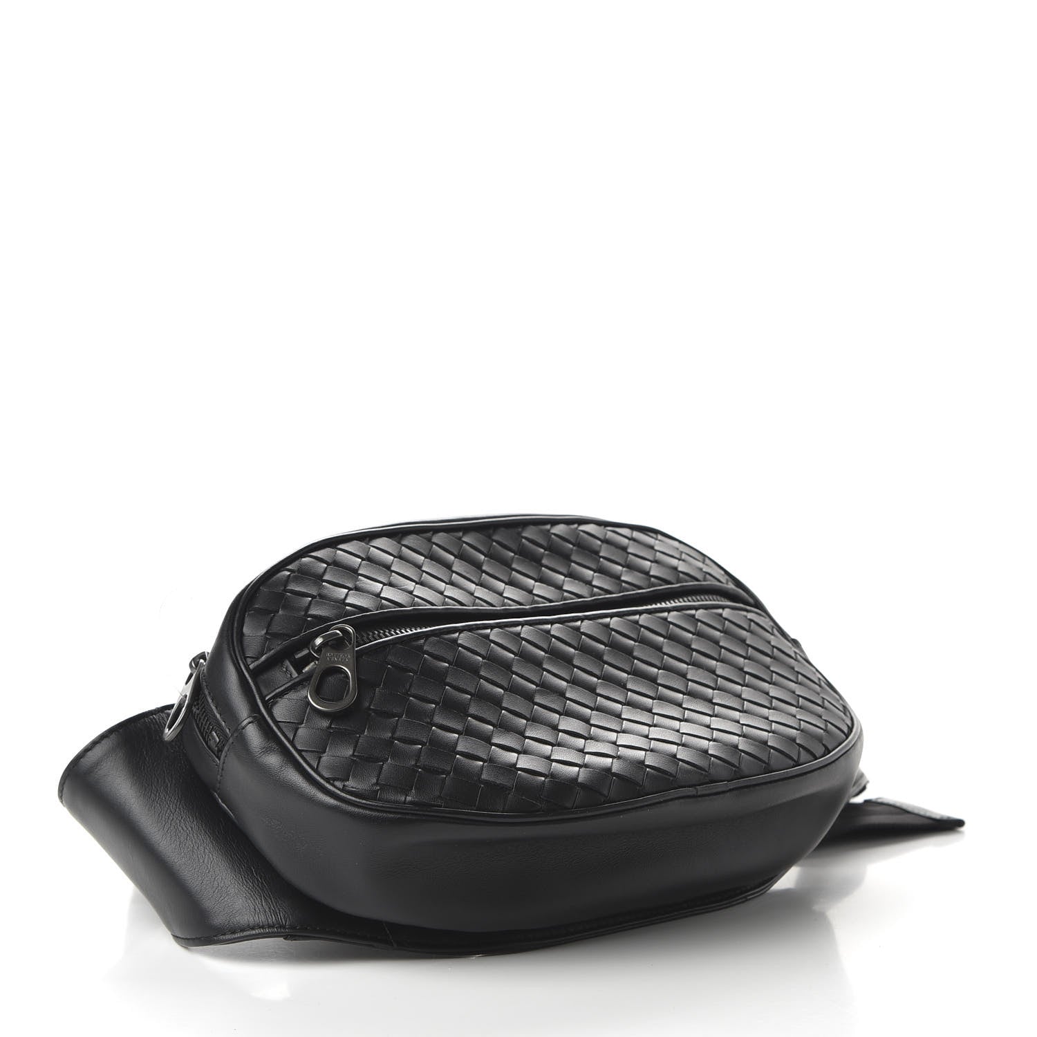 Bottega Veneta Nappa Intrecciato Belt Bag Black 4 of 9