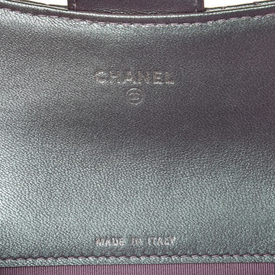 Chanel Iridescent Lambskin Quilted Reissue Flap Card Holder Light Purple 6 of 8