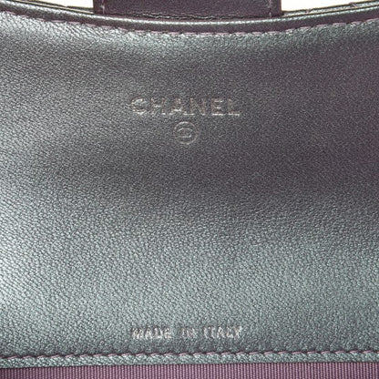 Chanel Iridescent Lambskin Quilted Reissue Flap Card Holder Light Purple 6 of 8