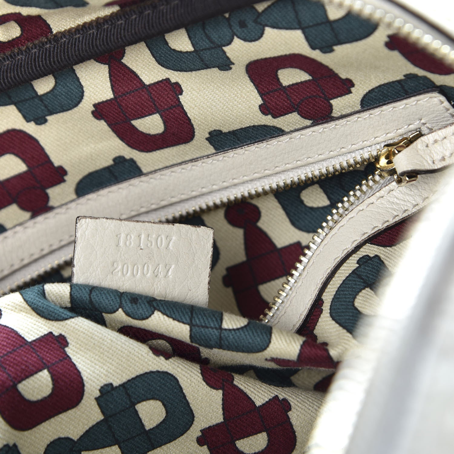 Gucci Guccissima Signoria Large Dome Bag Off White 10 of 11