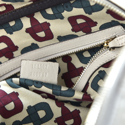 Gucci Guccissima Signoria Large Dome Bag Off White 10 of 11
