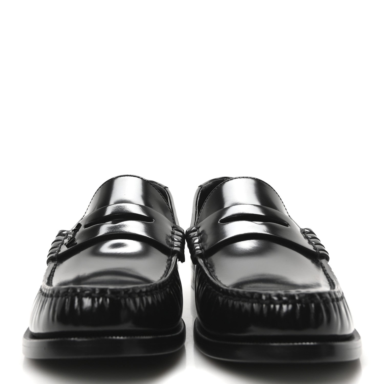 Saint Laurent Magnum Calfskin Le Loafer 15 Moccasin  40 Black 3 of 8