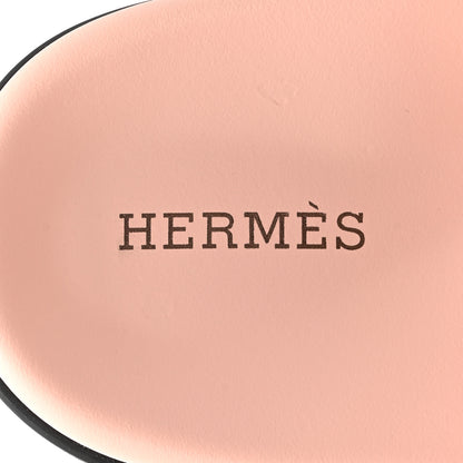 Hermes Suede Goatskin Extra Sandals 36.5 Rose Opaline 7 of 9