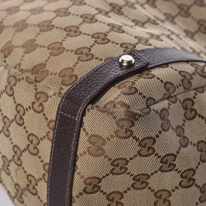 Gucci Monogram Medium Abbey Shoulder Bag Dark Brown 9 of 11