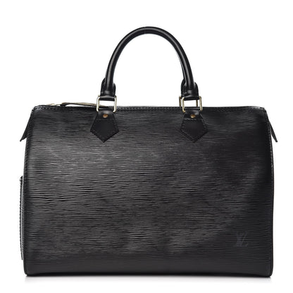Louis Vuitton Epi Speedy 30 Black 1 of 13