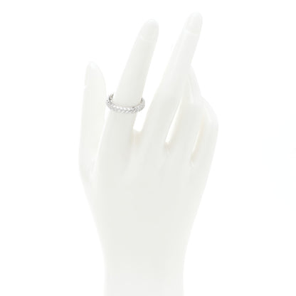 Tiffany Platinum Diamond Etoile Three-Row Band Ring 54 7 2 of 5