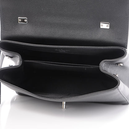 Louis Vuitton Soft Calfskin Lockme II Top Handle Black 6 of 8