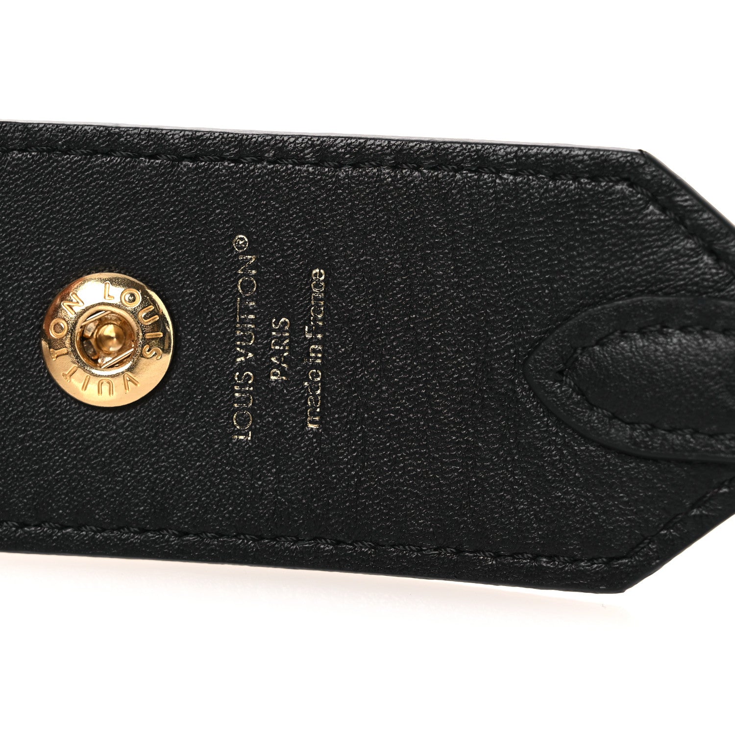 Louis Vuitton Monogram Adjustable Bandouliere Shoulder Strap Black 3 of 5