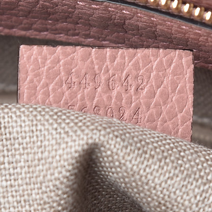 Gucci Calfskin Bamboo Tassel Top Handle Tote Soft Pink 12 of 13