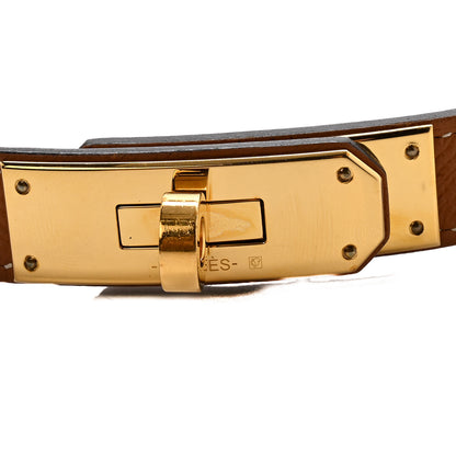Hermes Epsom Kelly Belt Gold 6 of 7