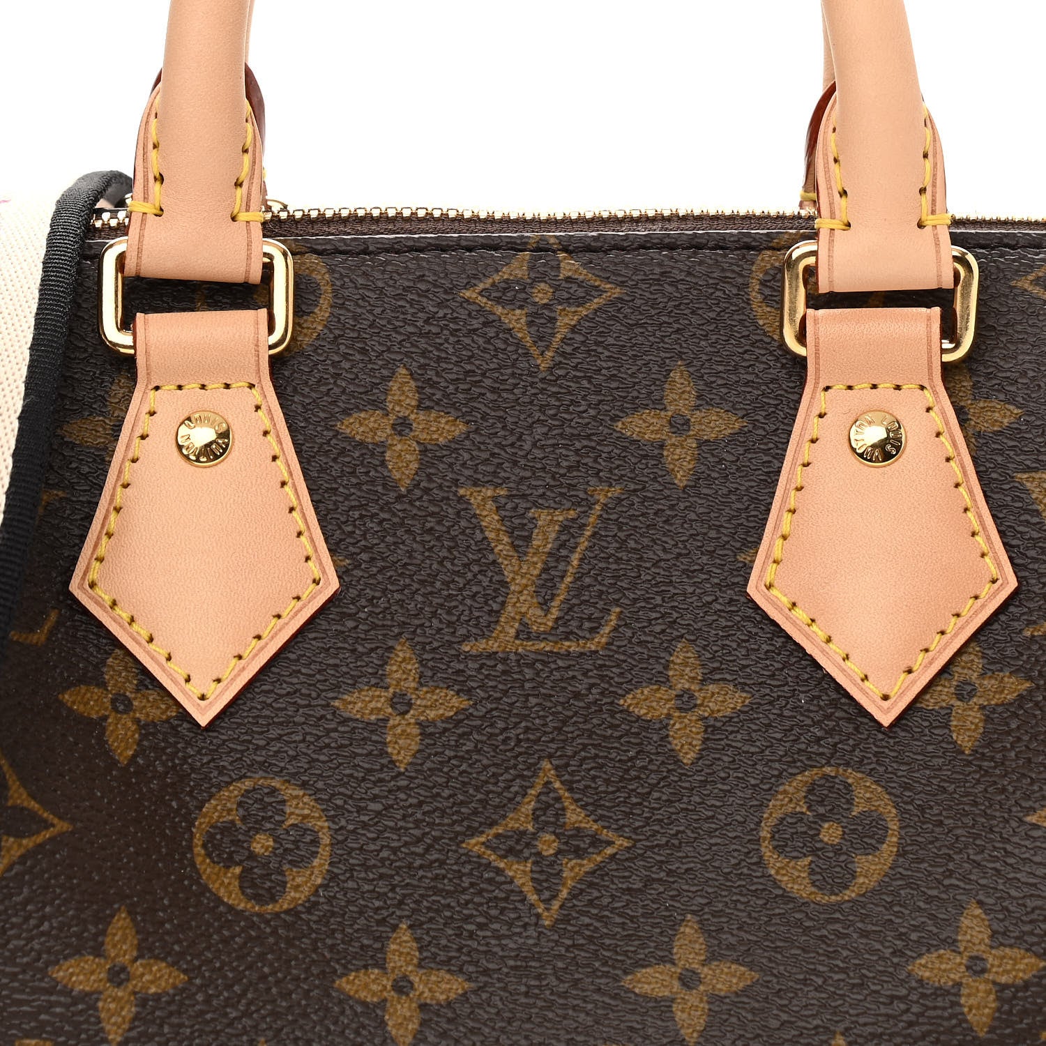 Louis Vuitton Monogram Speedy Bandouliere 20 Black 7 of 10
