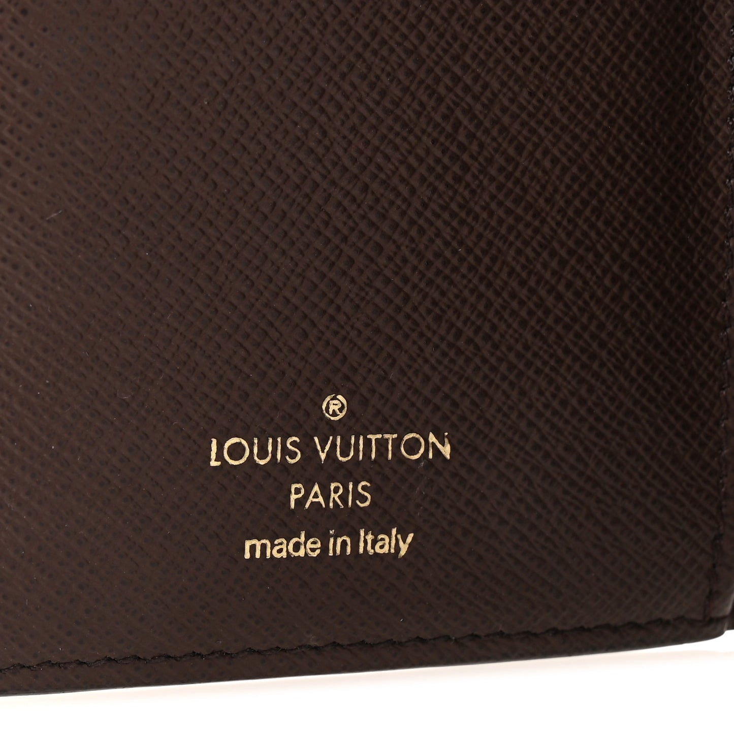 Damier Ebene Normandy Compact Wallet Rose Ballerine